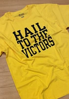 Champion Michigan Wolverines Yellow Hail To The Victors Short Sleeve T Shirt