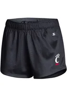 Champion Cincinnati Bearcats Womens Black Mesh Shorts