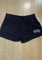 Champion TCU Horned Frogs Womens Black Mesh Shorts