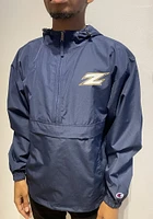 Champion Akron Zips Mens Navy Blue Packable Light Weight Jacket