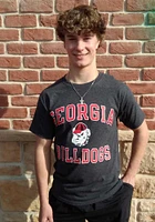 Champion Georgia Bulldogs Charcoal Number One Design Short Sleeve T Shirt