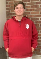 Champion Indiana Hoosiers Mens Crimson Packable Light Weight Jacket