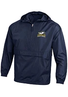 Champion La Salle Explorers Mens Navy Blue Packable Light Weight Jacket