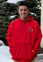 Champion Louisville Cardinals Mens Red Packable Light Weight Jacket