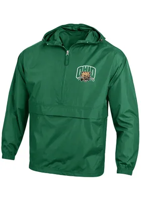 Champion Ohio Bobcats Mens Packable Light Weight Jacket