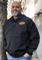 Champion Oklahoma State Cowboys Mens Black Packable Design Light Weight Jacket