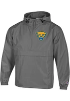 Champion Pitt Panthers Mens Grey Packable Light Weight Jacket