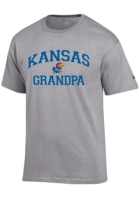 Champion Kansas Jayhawks Grandpa Graphic Short Sleeve T Shirt