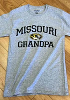 Champion Missouri Tigers Grey Grandpa Graphic Short Sleeve T Shirt
