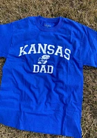 Champion Kansas Jayhawks Dad Graphic Short Sleeve T Shirt