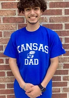 Champion Kansas Jayhawks Dad Graphic Short Sleeve T Shirt