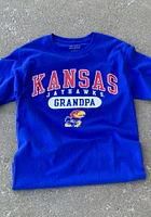 Champion Kansas Jayhawks Grandpa Graphic Short Sleeve T Shirt