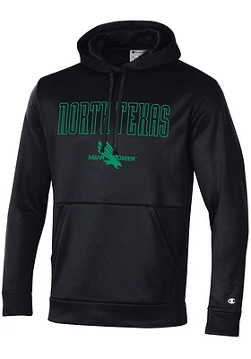 Champion North Texas Mean Green Mens Black Field Day Hood