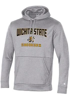 Champion Wichita State Shockers Mens Grey Field Day Hood