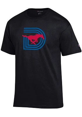 Champion SMU Mustangs Triple D Short Sleeve T Shirt