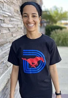 Champion SMU Mustangs Triple D Short Sleeve T Shirt