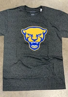 Champion Pitt Panthers Charcoal Panther Head Short Sleeve T Shirt