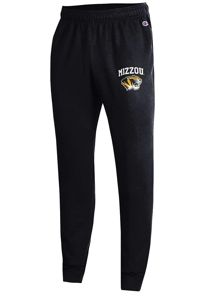 Champion Missouri Tigers Mens Black Powerblend Jogger Sweatpants