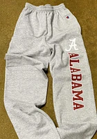 Champion Alabama Crimson Tide Mens Powerblend Open Bottom Sweatpants