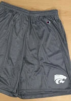 Champion K-State Wildcats Mens Grey Mesh Shorts