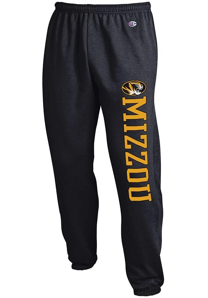 Champion Missouri Tigers Mens Powerblend Closed Bottom Sweatpants