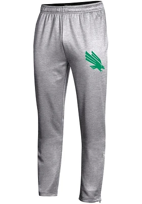 Champion North Texas Mean Green Mens Grey Field Day Fleece Pants
