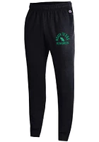 Champion North Texas Mean Green Mens Black Powerblend Jogger Sweatpants