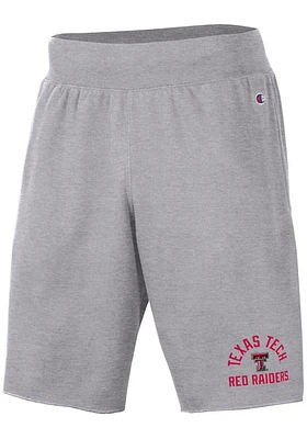 Champion Texas Tech Red Raiders Mens Grey Rochester Fleece Shorts