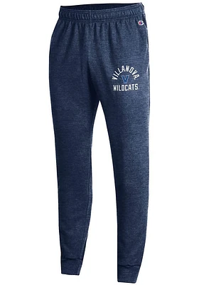 Champion Villanova Wildcats Mens Navy Blue Powerblend Jogger Sweatpants