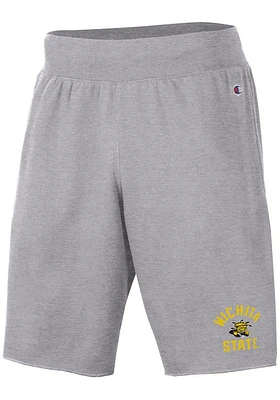 Champion Wichita State Shockers Mens Grey Rochester Fleece Shorts