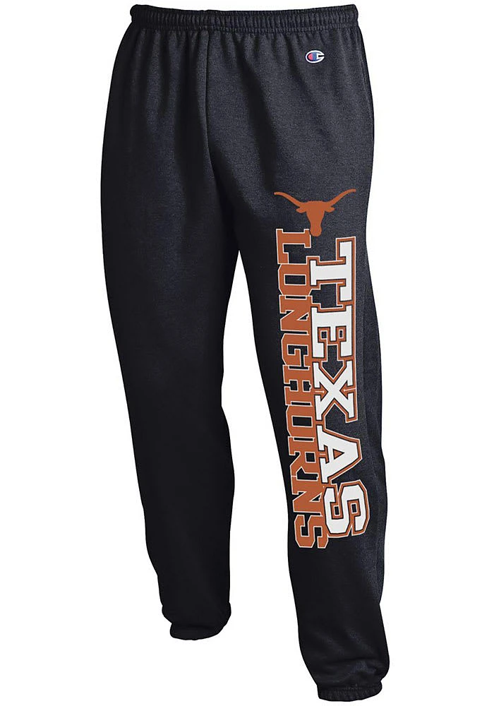 Champion Texas Longhorns Mens Banded Bottom Sweatpants