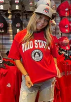 Champion Ohio State Buckeyes Red Seal Short Sleeve T Shirt