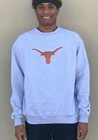Champion Texas Longhorns Mens Logo Powerblend Long Sleeve Crew Sweatshirt
