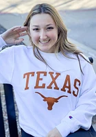 Champion Texas Longhorns Mens Powerblend Long Sleeve Crew Sweatshirt