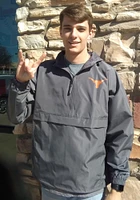 Champion Texas Longhorns Mens Charcoal Packable Light Weight Jacket
