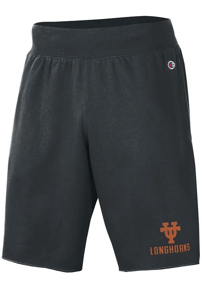 Champion Texas Longhorns Mens Charcoal Rochester Shorts