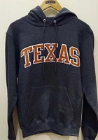 Champion Texas Longhorns Mens Charcoal Powerblend Long Sleeve Hoodie
