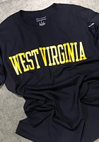 Champion West Virginia Mountaineers Navy Blue Wordmark Short Sleeve T Shirt