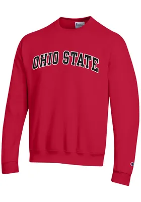 Champion Ohio State Buckeyes Mens Powerblend Edition Long Sleeve Crew Sweatshirt