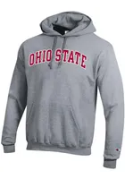 Champion Ohio State Buckeyes Mens Powerblend Edition Long Sleeve Hoodie