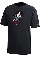Brutus Buckeye  Champion Ohio State Buckeyes Youth Black Short Sleeve T-Shirt