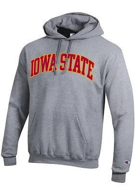 Champion Iowa State Cyclones Mens Powerblend Twill Long Sleeve Hoodie