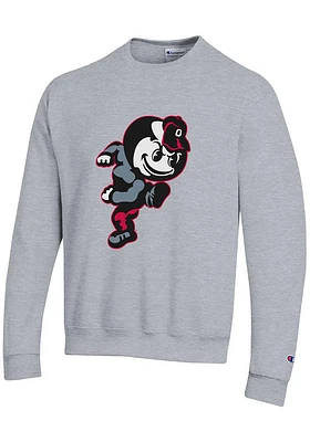 Champion Ohio State Buckeyes Mens Powerblend Style Long Sleeve Crew Sweatshirt