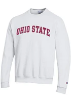 Champion Ohio State Buckeyes Mens Powerblend Long Sleeve Crew Sweatshirt