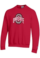 Champion Ohio State Buckeyes Mens Powerblend Long Sleeve Crew Sweatshirt