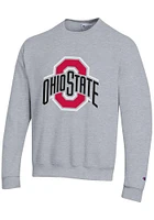 Champion Ohio State Buckeyes Mens Powerblend Long Sleeve Crew Sweatshirt