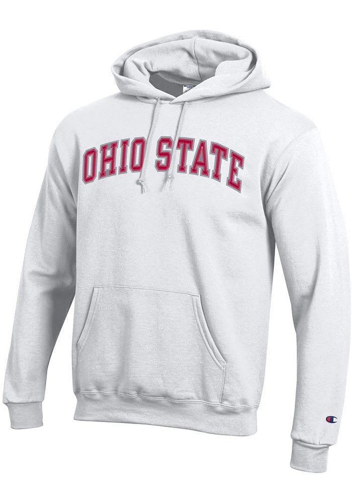 Champion Ohio State Buckeyes Mens Powerblend Long Sleeve Hoodie