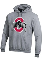 Champion Ohio State Buckeyes Mens Powerblend Series Long Sleeve Hoodie