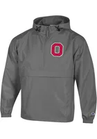 Champion Ohio State Buckeyes Mens Grey Block O Light Weight Jacket