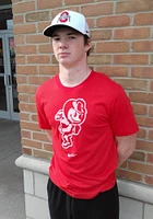 Champion Ohio State Buckeyes Red Alternate Logo Short Sleeve T Shirt